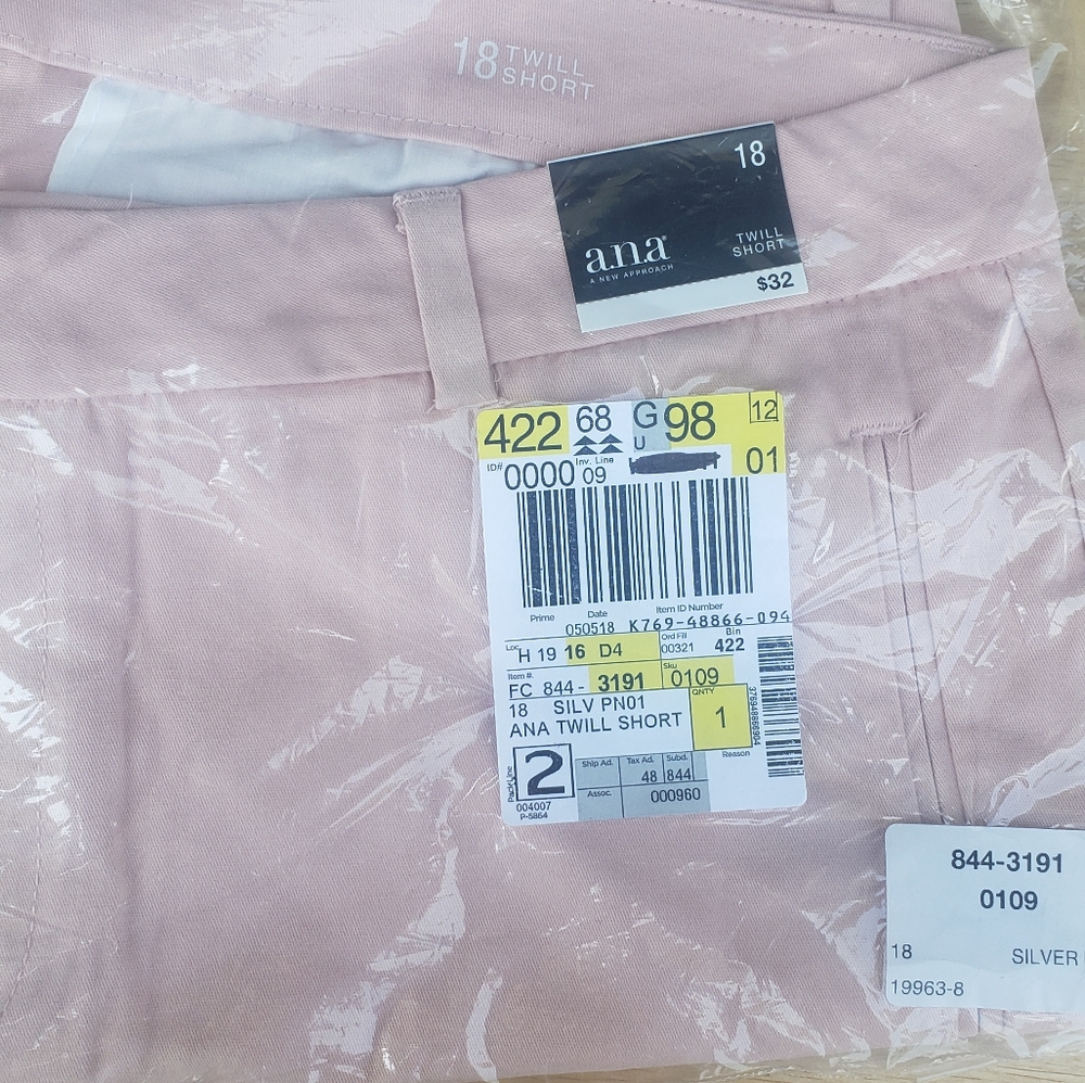 Ana twill shorts